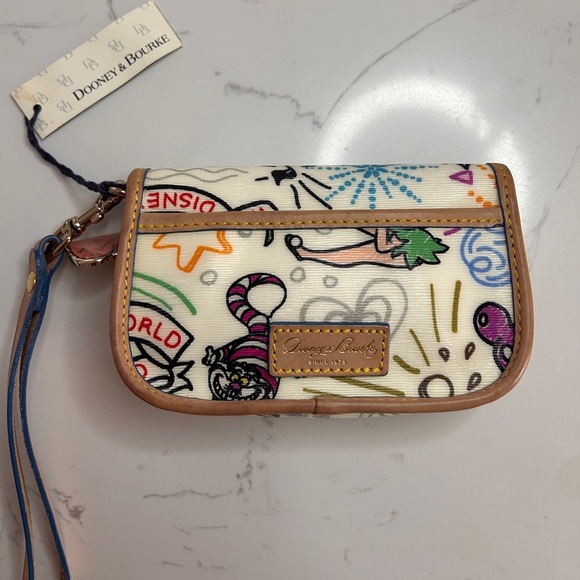 Dooney & Bourke Vintage Disney Flap Wristlet, Collectors Item, RARE, NWT - Picture 9 of 15
